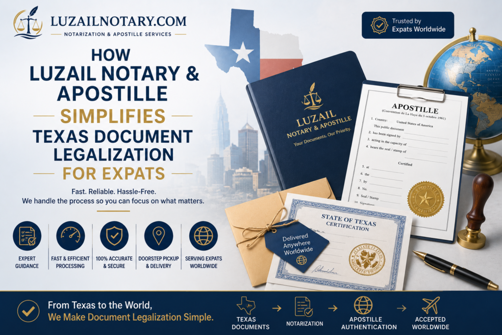 luzail notary & apostille simplifies texas